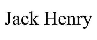 JACK HENRY