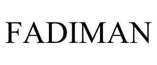 FADIMAN