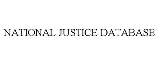 NATIONAL JUSTICE DATABASE