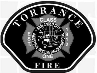 TORRANCE FIRE EST. 1912 CLASS ONE A BALANCED CITY TORRANCE INDUSTRIAL · RESIDENTIAL · COMMERCIAL