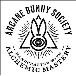 ARCANE BUNNY SOCIETY - HANDCRAFTED WITH - ALCHEMIC MASTERY