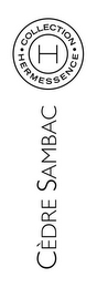 H · HERMESSENCE · COLLECTION CÈDRE SAMBAC