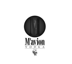 M M'AVION VODKA