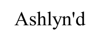 ASHLYN'D