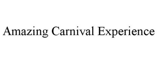 AMAZING CARNIVAL EXPERIENCE