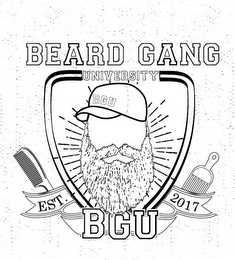 BGU BEARD GANG UNIVERSITY EST. 2017