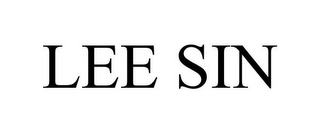 LEE SIN