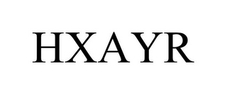 HXAYR
