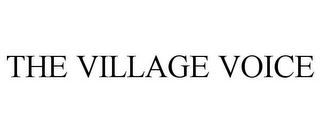 THE VILLAGE VOICE