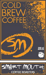 COLD BREW COFFEE SMART MOUTH COFFEE ROASTERS SM 250ML