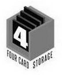 4 FOUR CARD STORAGE