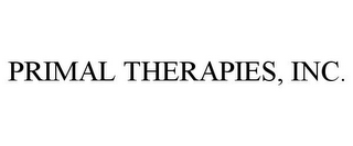 PRIMAL THERAPIES, INC.