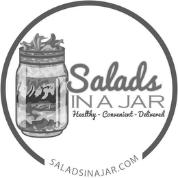 SALADS IN A JAR HEALTHY - CONVENIENT - DELIVERED SALADSINAJAR.COM