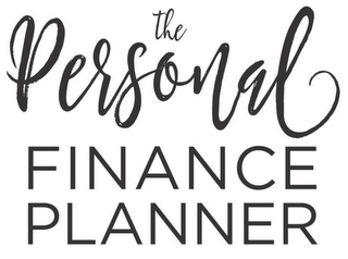 THE PERSONAL FINANCE PLANNER