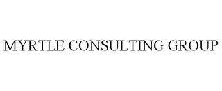 MYRTLE CONSULTING GROUP