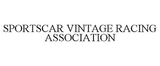 SPORTSCAR VINTAGE RACING ASSOCIATION