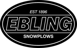 EBLING SNOWPLOWS EST 1896