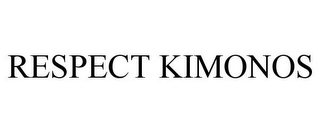 RESPECT KIMONOS