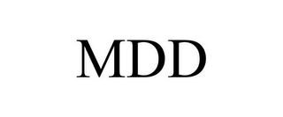 MDD