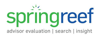 SPRINGREEF ADVISOR EVALUATION | SEARCH | INSIGHT