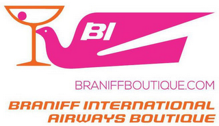 BI BRANIFF INTERNATIONAL AIRWAYS BOUTIQUE BRANIFFBOUTIQUE.COM