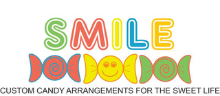 SMILE CUSTOM CANDY ARRANGEMENTS FOR THES WEET LIFE