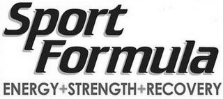 SPORT FORMULA ENERGY+STRENGTH+RECOVERY