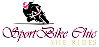 SPORTBIKE CHIC SHE RIDES