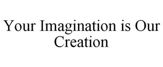 YOUR IMAGINATION IS OUR CREATION