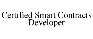 CERTIFIED SMART CONTRACTS DEVELOPER