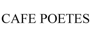 CAFE POETES