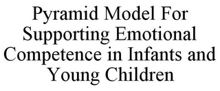 PYRAMID MODEL FOR SUPPORTING EMOTIONAL COMPETENCE IN INFANTS AND YOUNG CHILDREN