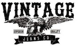 VINTAGE SUPERIOR QUALITY JEANS CO.