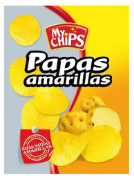 MY CHIPS PAPAS AMARILLAS NUTRITIVAS SIN COLORANTES PAPAS NATIVAS AMARILLAS