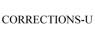 CORRECTIONS-U