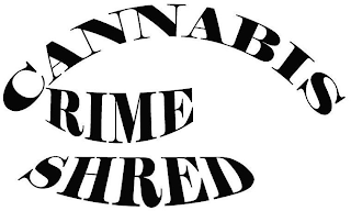 CANNABIS CRIME SHRED