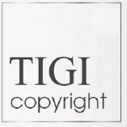 TIGI COPYRIGHT