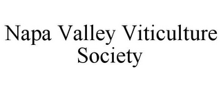 NAPA VALLEY VITICULTURE SOCIETY