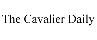 THE CAVALIER DAILY