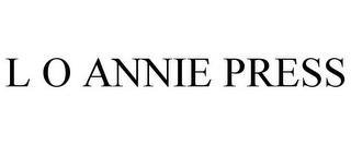 L O ANNIE PRESS