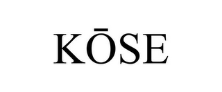 KOSE