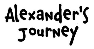 ALEXANDER'S JOURNEY