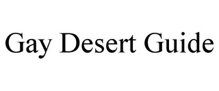 GAY DESERT GUIDE