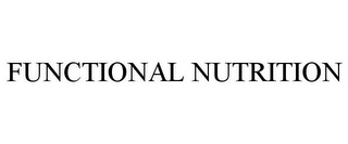 FUNCTIONAL NUTRITION