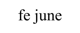 FE JUNE