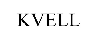 KVELL