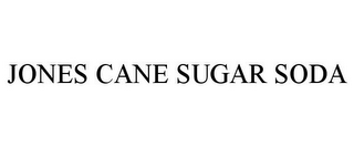 JONES CANE SUGAR SODA