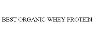 BEST ORGANIC WHEY PROTEIN