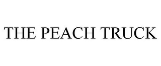 THE PEACH TRUCK