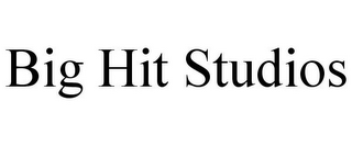 BIG HIT STUDIOS